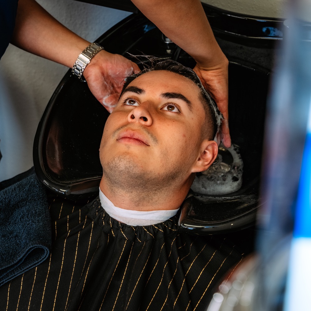 Professional shampoo service